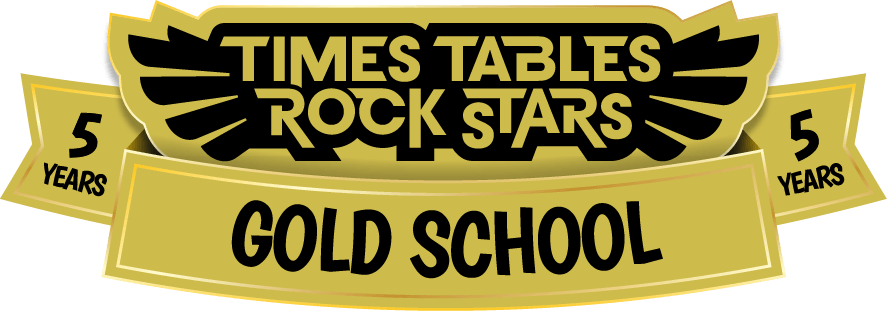 Times Table Rock Stars - 5 Years - Gold School